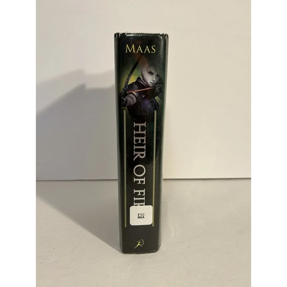 Heir Of Fire Sarah J. Maas 1st Ed Hardcover OOP Cover Library COPY